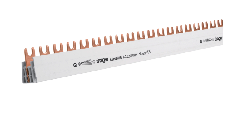 HAGER - Bus Bar KB 2-Pole Phase Rail