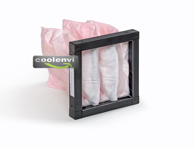 CE®-TEX Pocket Filter W/H/L: 233/233/300mm M7/F7/ePM1-60%