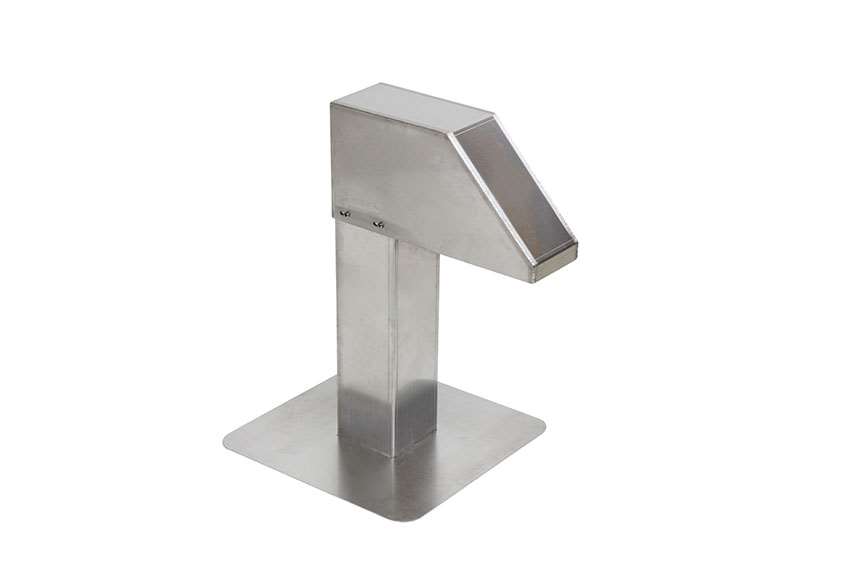 Flat roof Inlet Attachment 125x125mm 