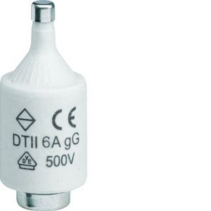Fusible Diazed DII 6A 500V E27