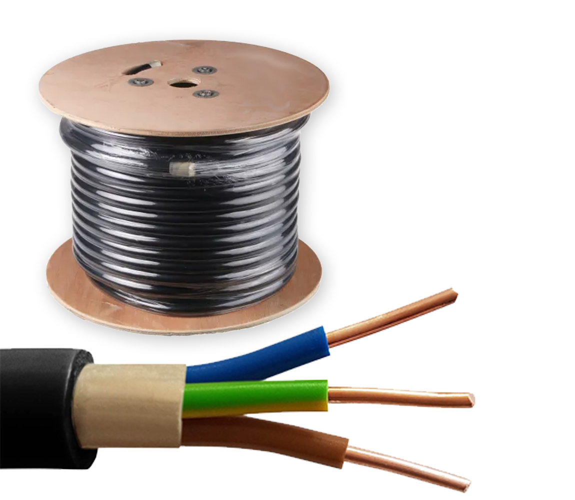 Cable de Goma H07RN-F 3x16 mm² – Rollo 50 m