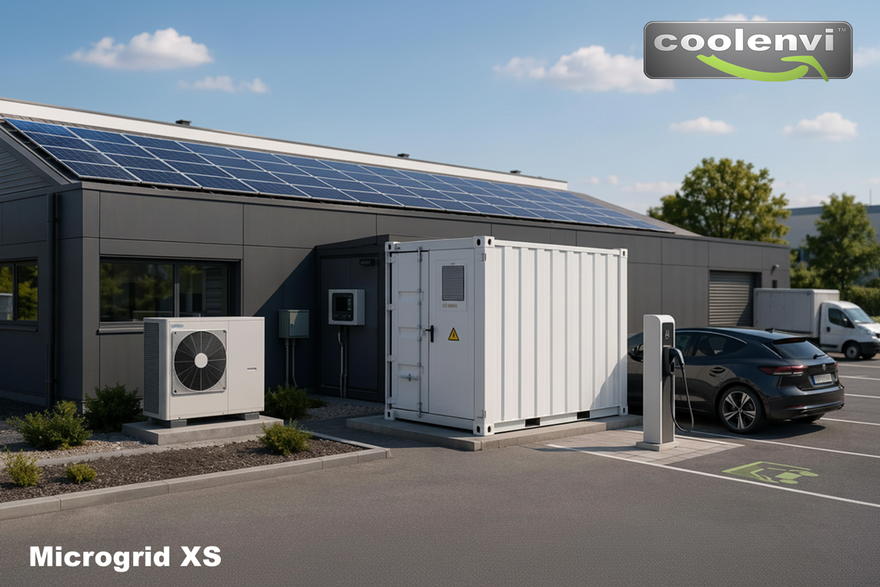 Microgrid XS – Sistema energetico decentralizzato compatto fino a 5 kVA