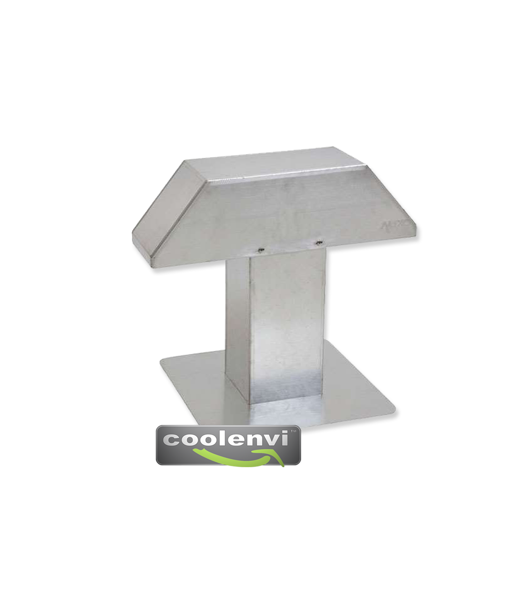 Flat Base Inlet Flat roof Inlet Attachment 200x200mm