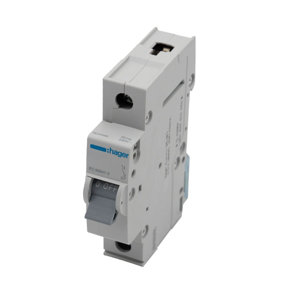 HAGER - MCB 10A 1-Pole MV110Z Line Protection