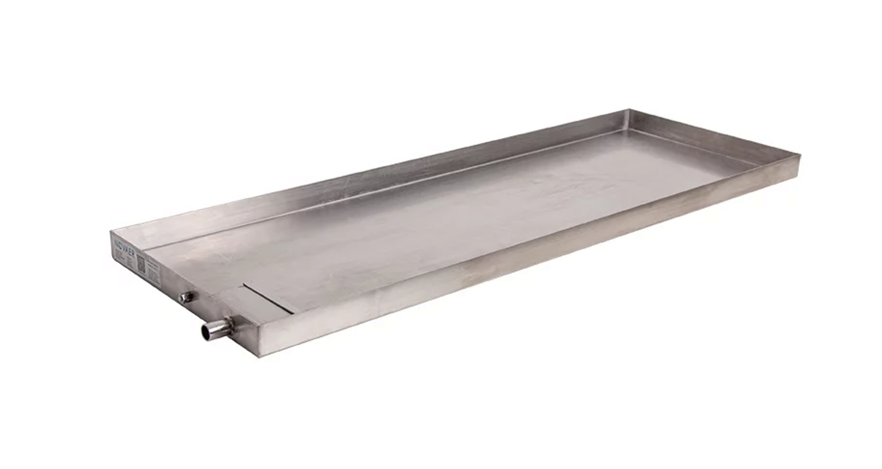NOVAER - Bandeja de retención de aceite tamaño 10 - 35 × 1750 × 850 mm - 5,8 l