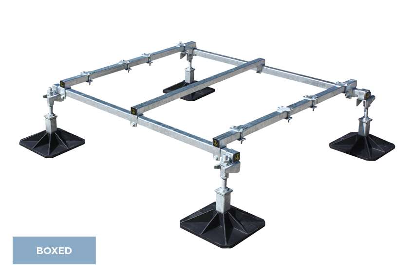 BigFoot Flat Roof Support Bracket Base SET 1500x1200 mm