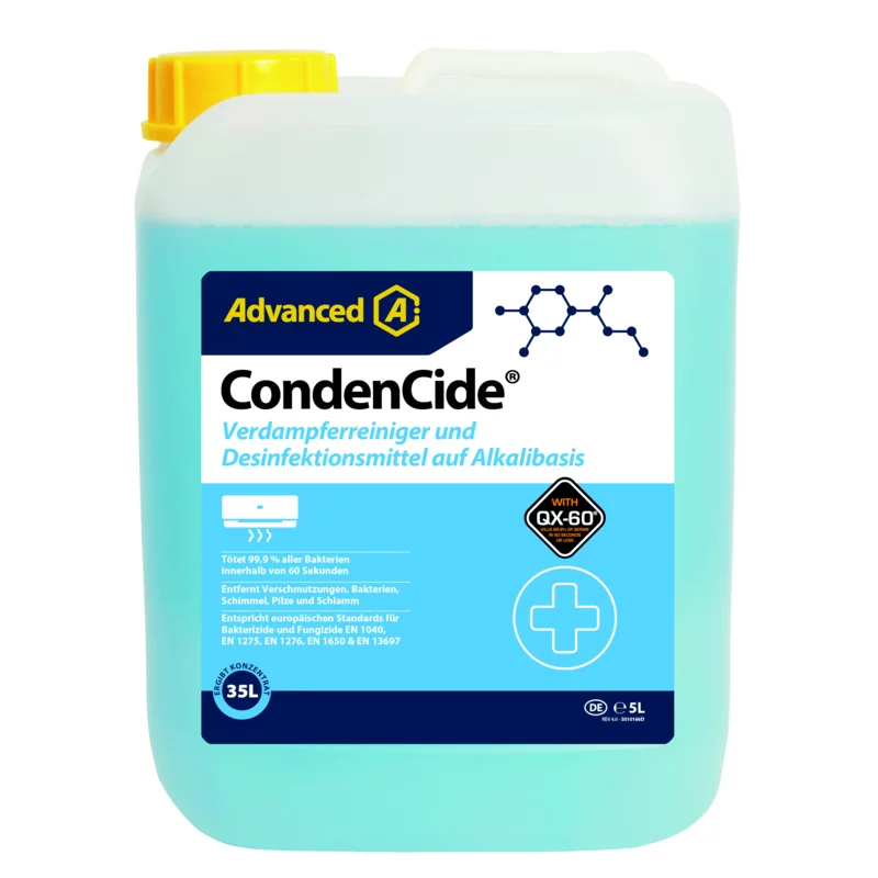 CondenCide® Evaporator Cleaner & Disinfectant – Concentrate 5 L
