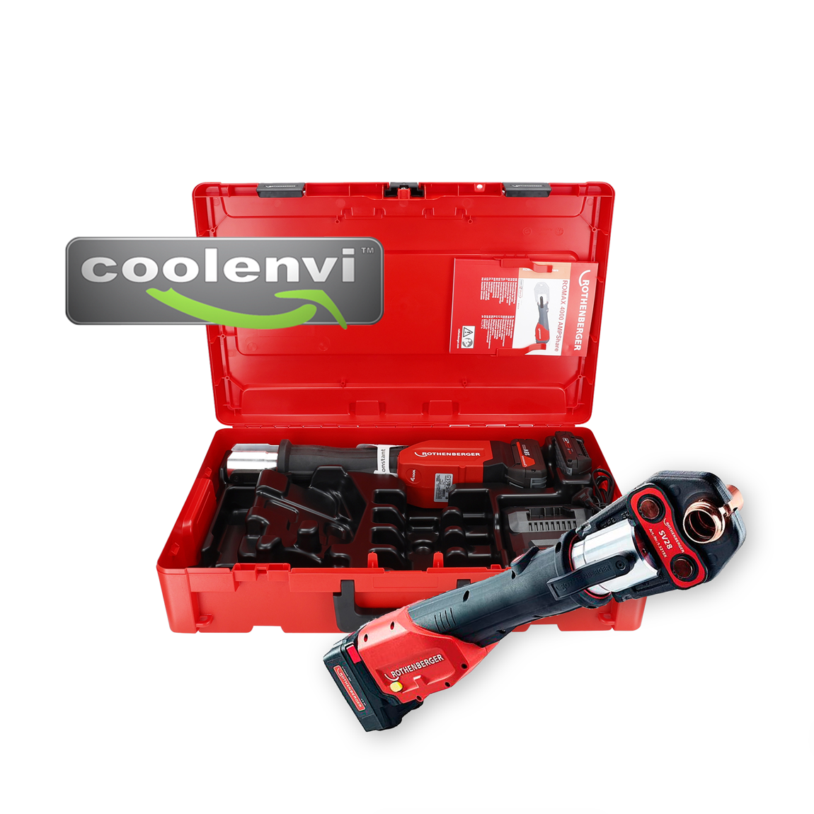 BIMdepot | Operational Battery Pipe Pressing Tool SET