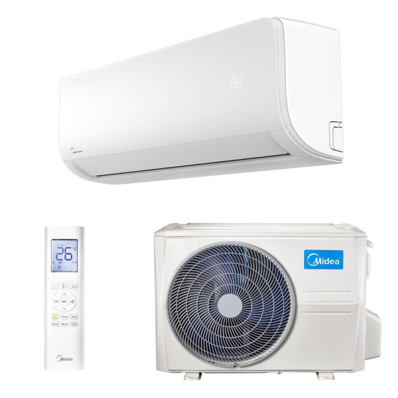 MIDEA Xtreme Inverter Wall SET 2.6kW / 9000 BTU Heat Pump