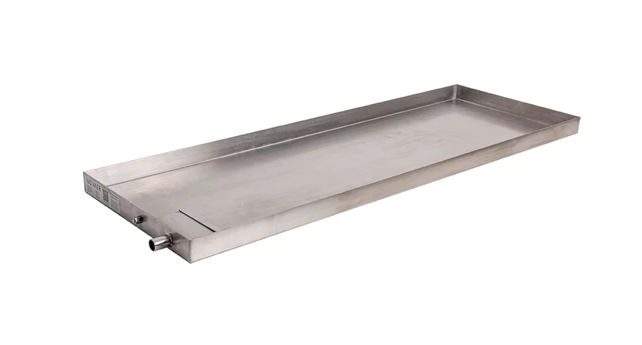 NOVAER - Bandeja de retención de aceite tamaño 1 - 35 × 320 × 900 mm - 1,2 l