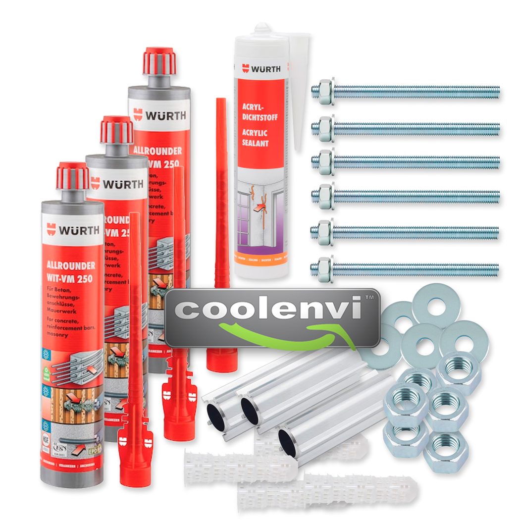 Coolenvi™ - Supplementary SET for Heavy-duty on ETICS 