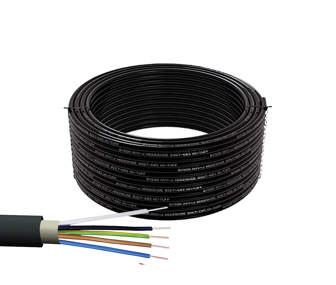 Underground Cable NYY-J 5x4mm²
